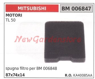 Spugna filtro aria mitsubishi - aria,