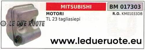 Km01033db marmitta scarico - km01033db,